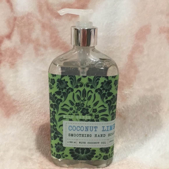 wild green Other - WildGreenCoconut Lime Scented Soothing Hand Soap with Coconut Oil large 17oz NWT